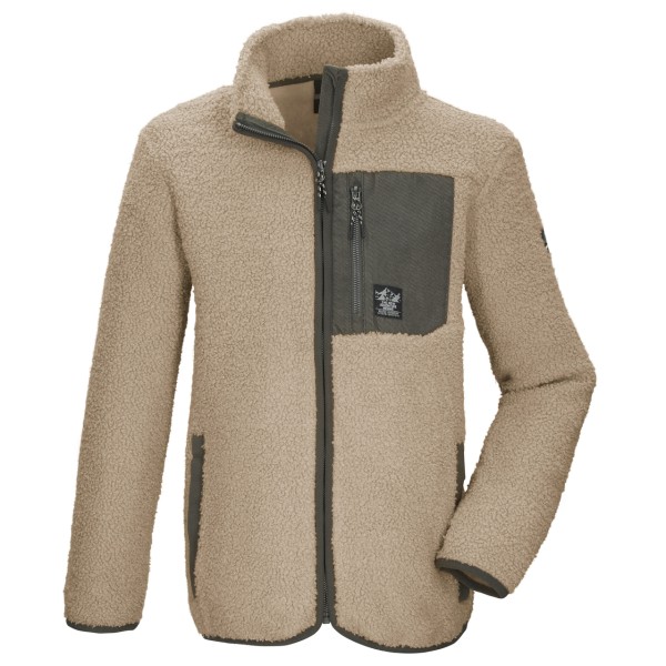killtec Boy’s Kow 144 Fleece Jacket Fleecevest Beige