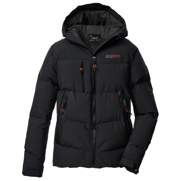 killtec Boy’s Kow 239 Qltd Jacket Winterjack Zwart