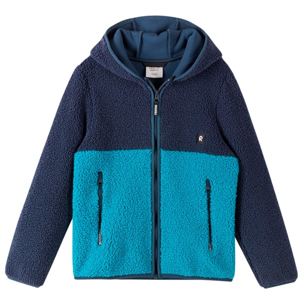 Reima Kid’s Muhkea Fleece Hoodie Fleecevest Blauw