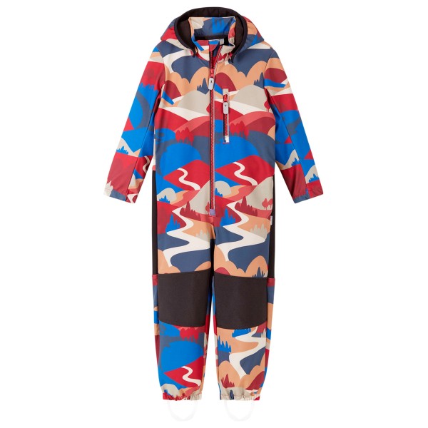 Reima Kid’s Nurmes Softshell Overall Print Overall meerkleurig Multicolor