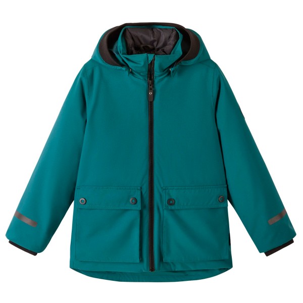 Reima Kid’s Syddi Reimatec Jacket 3-in-1-jas turkoois Turquoise