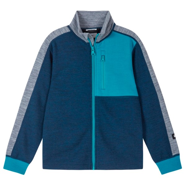 Reima Kid’s Wool Sweater Merin Wollen vest Blauw