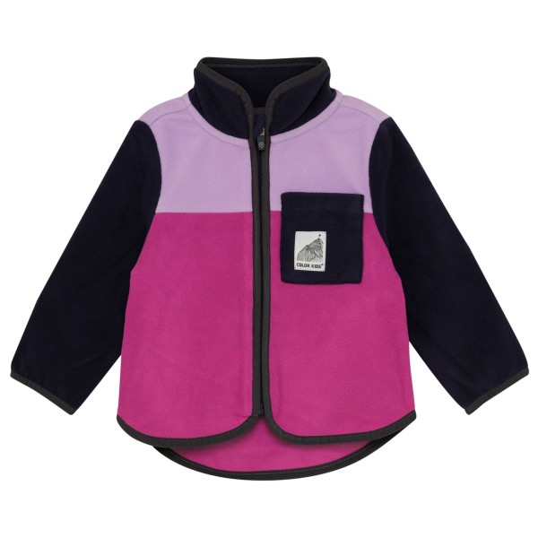 Color Kids Baby’s Fleece Jacket 742741 Fleecevest meerkleurig Multicolor