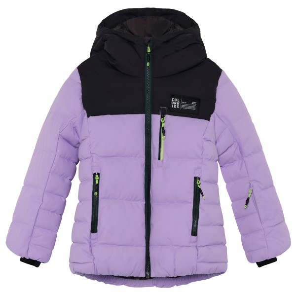 Color Kids Junior Ski Puffer Jacket Quilt 742764 Ski-jas Purper