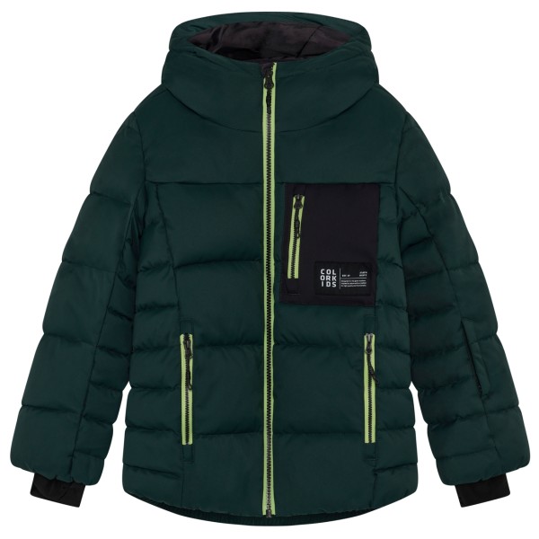 Color Kids Junior Ski Puffer Jacket Quilt 742765 Ski-jas Blauw