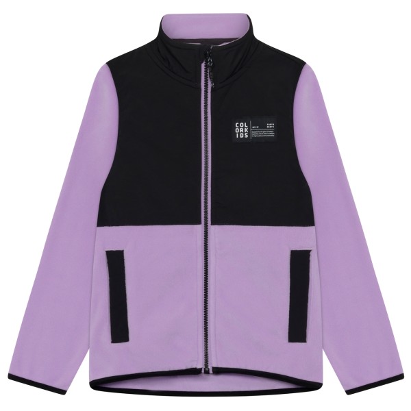Color Kids Kid’s Fleece Jacket 742915 Fleecevest Purper