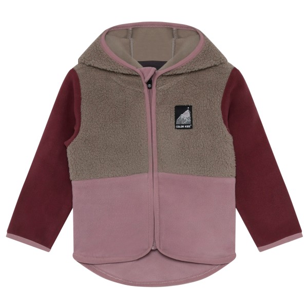 Color Kids Kid’s Teddy Fleece Jacket Fleecevest meerkleurig Multicolor