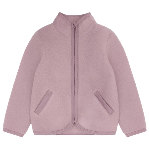 Huttelihut Kid’s Jacket Wool Fleece Merinovest Roze
