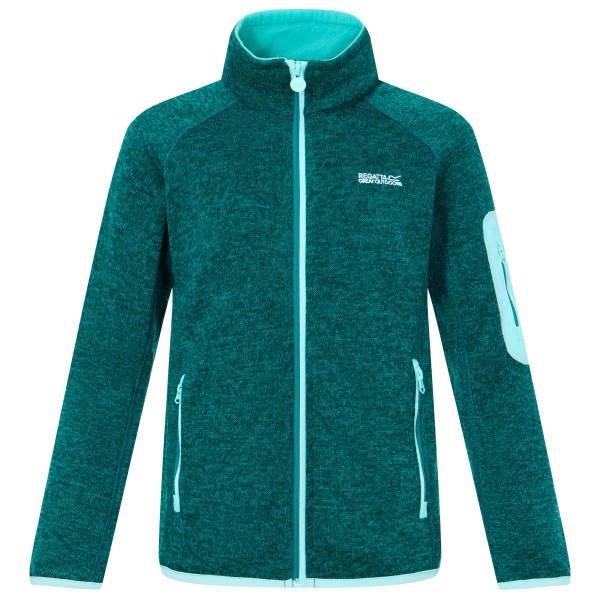 Regatta Kid’s Junior Newhill Fleecevest Years /turkoois Blauw