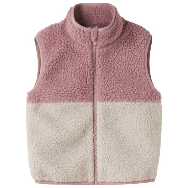 Name it Kid’s Mall Teddy Vest Fleecebodywarmer Roze