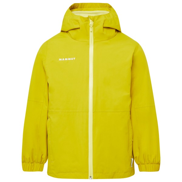 Mammut Kid’s Treeline 3 in 1 HS Hooded Jacket 3-in-1-jas Geel