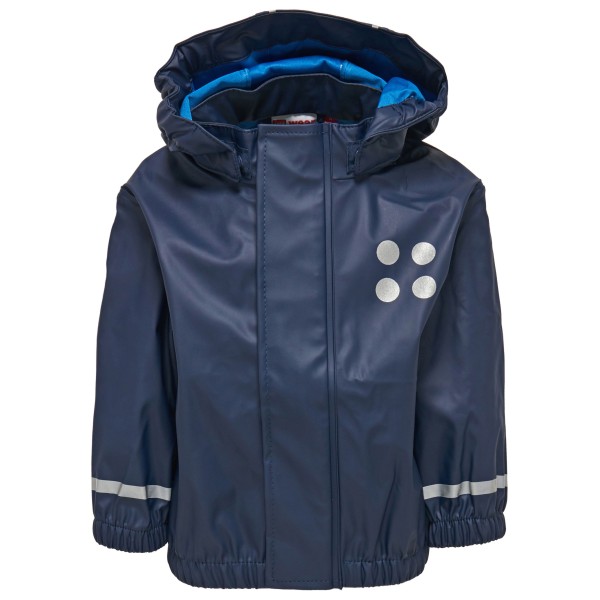 LEGO Justice 101 Rain Jacket Regenjacke Kids (Gr 104 |blau |wasserdicht)