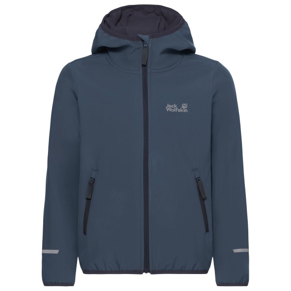 Jack Wolfskin - Kid's Fourwinds Jacket - Softshelljacke Gr 104 blau