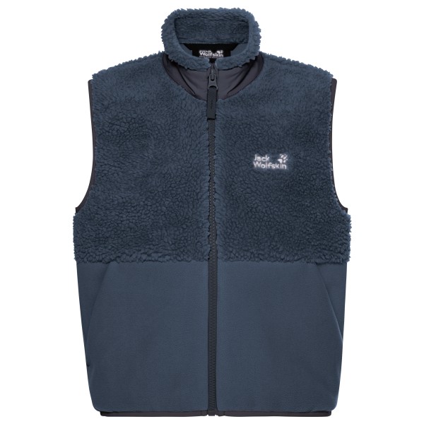 Jack Wolfskin - Kid's Ice Curl Vest - Fleecegilet Gr 104 blau