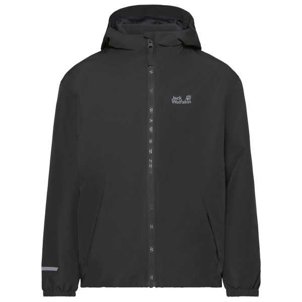 Jack Wolfskin - Kid's Iceland 3in1 Jacket - Doppeljacke Gr 176 schwarz
