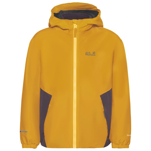 Jack Wolfskin Kid’s Iceland 3in1 Jacket 3-in-1-jas Geel