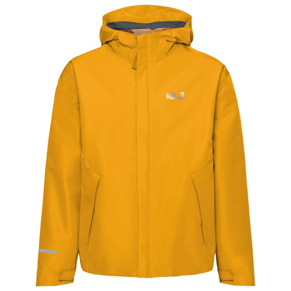 Jack Wolfskin Kid’s Iceland 3in1 Print Jacket 3-in-1-jas Oranje