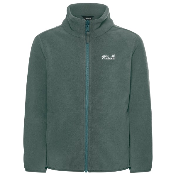Jack Wolfskin Kid’s Taunus 200 Fullzip Fleecevest Olijfgroen