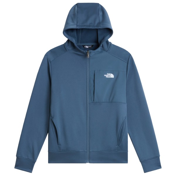 The North Face Kid’ Performance Fleece FZ Hooded Jacket Fleecevest Blauw