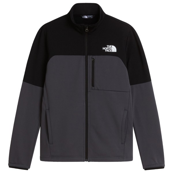 The North Face Kid’s Teen Hike Midlayer Full Zip Fleecevest Grijs