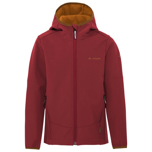 Vaude Kid’s Caprea Softshell Jacket Softshelljack Rood