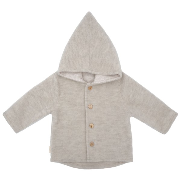 maximo Baby’s Jersey Fleece Jacke m. Kapuze Vrijetijdsjack Grijs