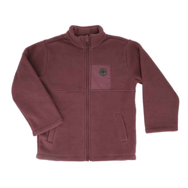 maximo Kid’s Fleece Jacke m. Taschen Fleecevest Purper