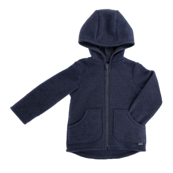 maximo Kid’s Jersey Fleece Jacke m. Kapuze Vrijetijdsjack Blauw