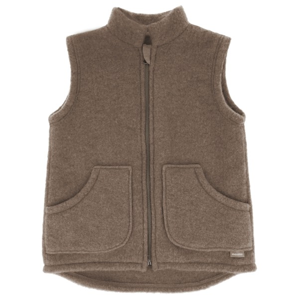 maximo Kid’s Jersey Fleece Weste Vrijetijdsvest Bruin