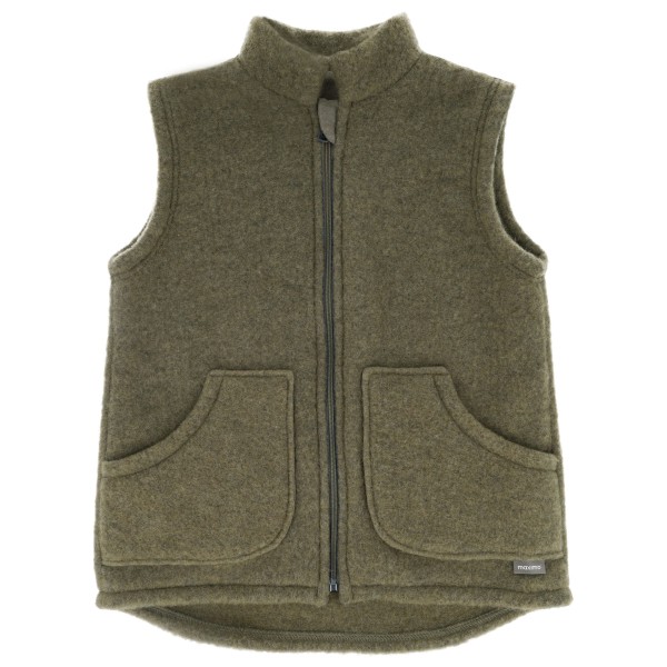 maximo Kid’s Jersey Fleece Weste Vrijetijdsvest Olijfgroen