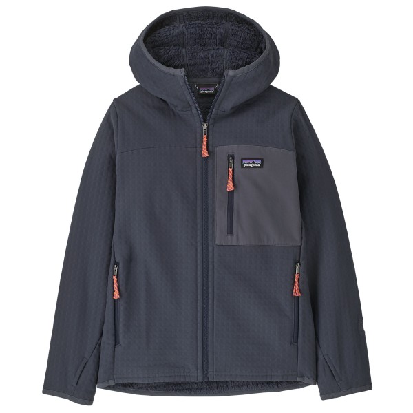Patagonia Kid’s R2 Techface Hoody Fleecevest Blauw