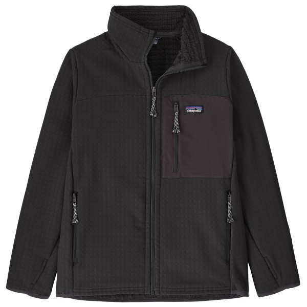 Patagonia Kid’s R2 Techface Jacket Fleecevest Zwart