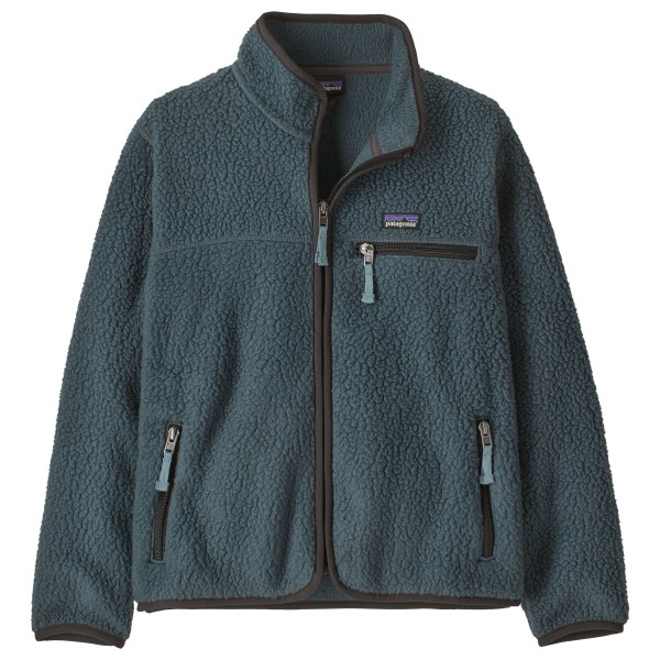 Patagonia Kid’s Retro Pile Jacket Fleecevest Blauw