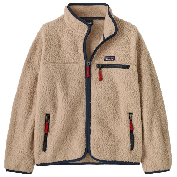 Patagonia Kid’s Retro Pile Jacket Fleecevest Beige