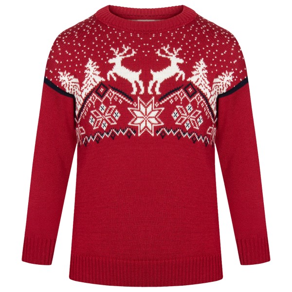 Image of Dale of Norway - Kid's Dale Christmas Sweater - Merinopullover Gr 10 Years;12 Years;2 Years;4 Years;6 Years;8 Years blau;rot bei Bergfreunde.ch - der Outdoor Shop