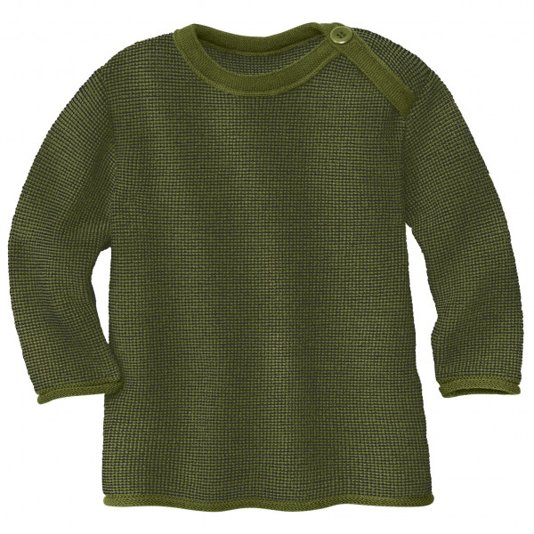 Image of disana - Kid"s Melange-Pullover - Merinopullover Gr 74/80 oliv'