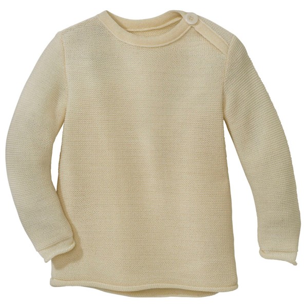 Image of disana - Kid"s Melange-Pullover - Merinopullover Gr 86/92 beige'