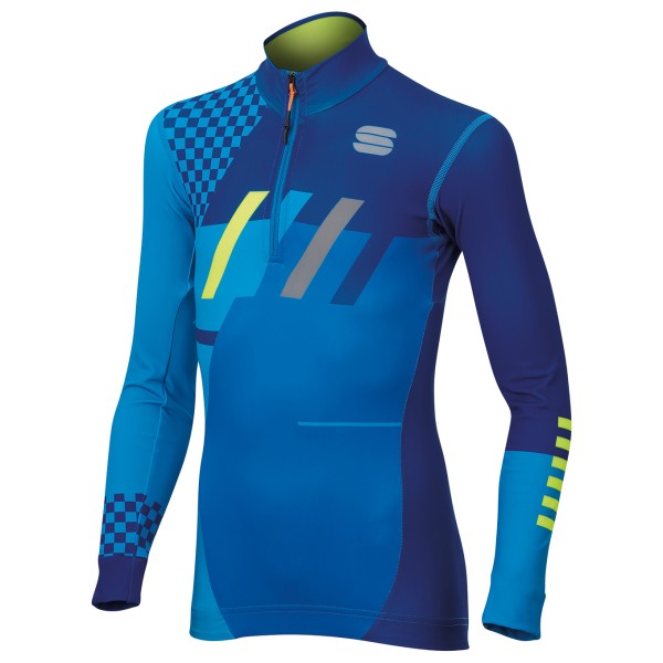 Image of Sportful - Squadra Junior Top - Langlaufjacke Gr 6 Years;8 Years blau;rot bei Bergfreunde.ch - der Outdoor Shop