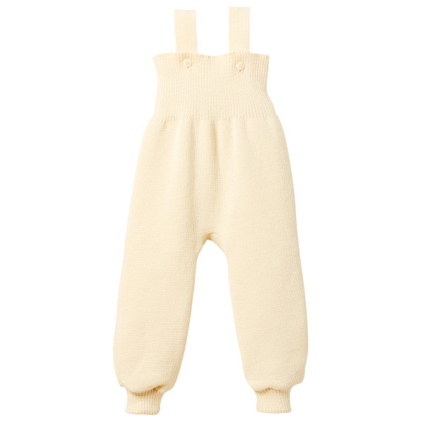 Image of disana - Kid's Strick-Trägerhose - Overall Gr 50/56 beige/weiß bei Bergfreunde.ch - der Outdoor Shop