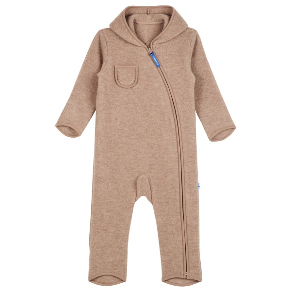 Finkid - Kid's Puku Wool - Overall Gr 70/80 braun