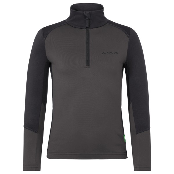 Vaude Kid’s Livigno Halfzip Fleecetrui Grijs