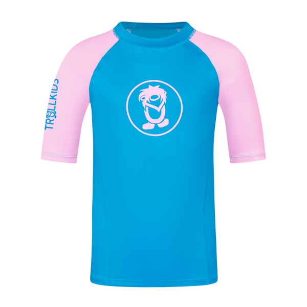 Trollkids - Kid's Kvalvika T - Funktionsshirt Gr 116 blau