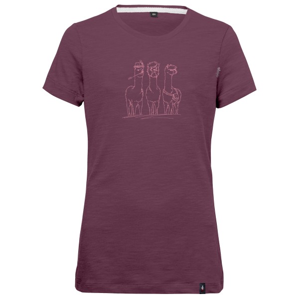 Image of Chillaz - Kid"s Gandia Alpaca Gang - T-Shirt Gr 116 lila'