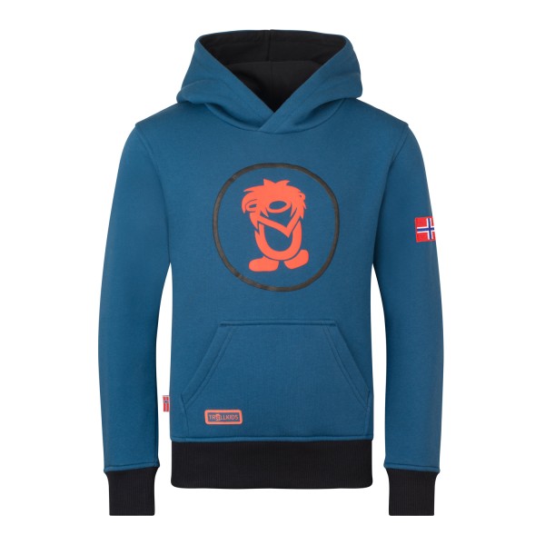 Trollkids - Kid's Troll Sweater - Hoodie Gr 140 blau