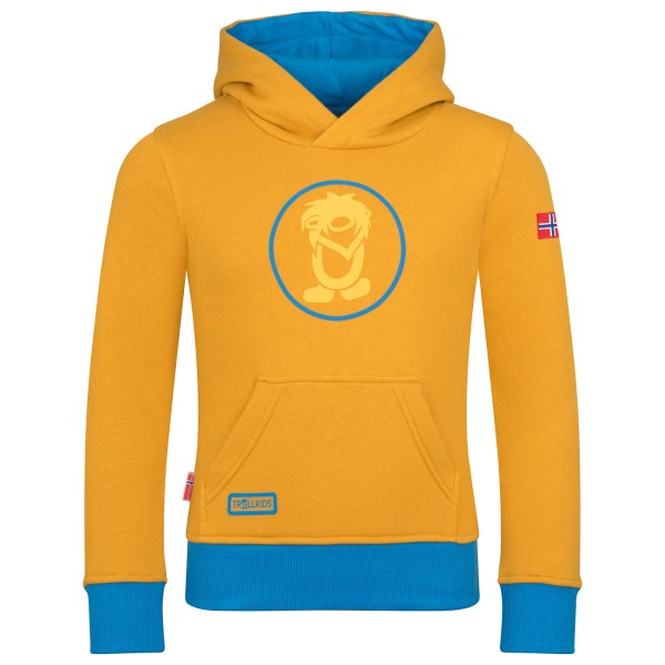 Trollkids Troll Sweater Hoodie Kinder (Größe 128 |orange)