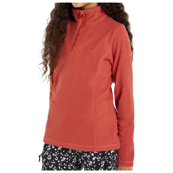 Langarm Unterhemde Protest PRTMutey JR 1/4 Zip Top Kinder (Gr 164 |rot)