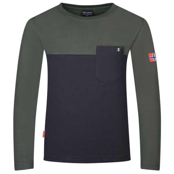 Trollkids Kid’s Bergen Longsleeve Longsleeve Grijs