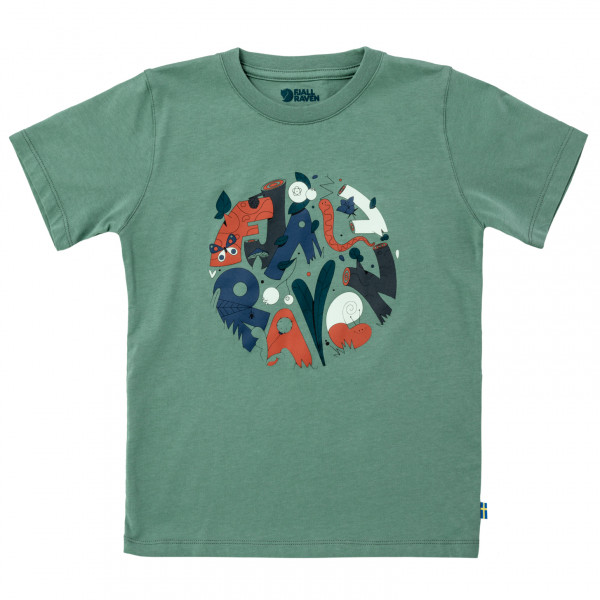 Fjällräven Forest Findings T-Shirt T-Shirt Kids (Gr 116 |türkis)