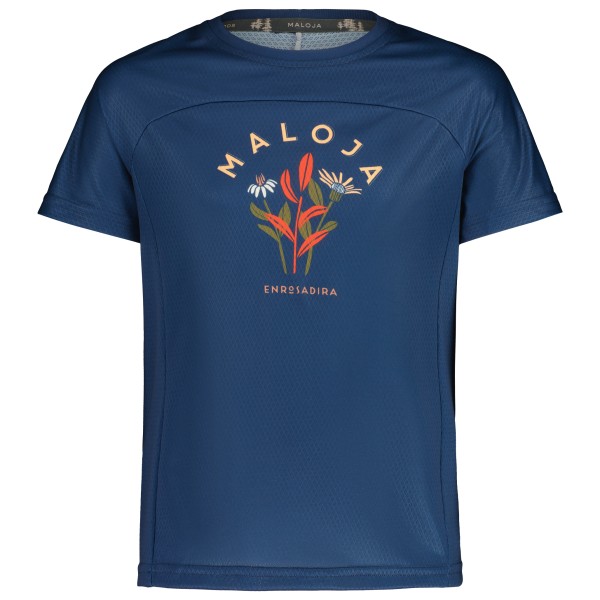 Image of Maloja - Kid's BarbarakrautG. - Funktionsshirt Gr M;S;XL blau;rosa bei Bergfreunde.ch - der Outdoor Shop