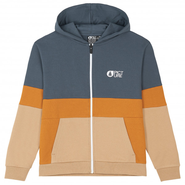 Image of Picture - Kid's Klob Zip Hoodie - Sweat- & Trainingsjacke Gr 10;12;8 blau/beige;oliv bei Bergfreunde.ch - der Outdoor Shop